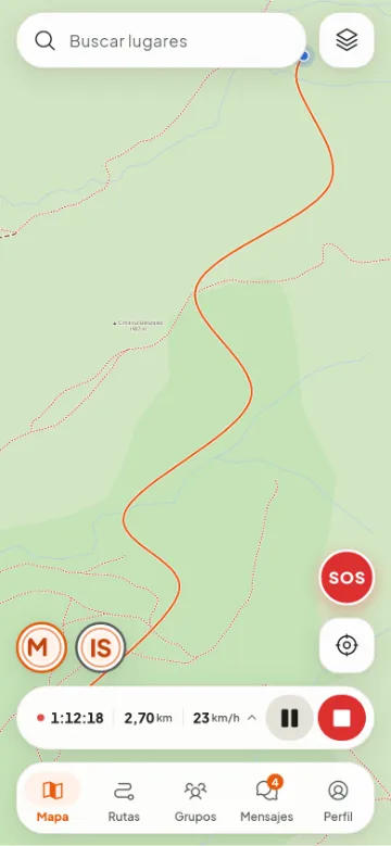 Grabando una salida: tiempo, distancia y velocidad