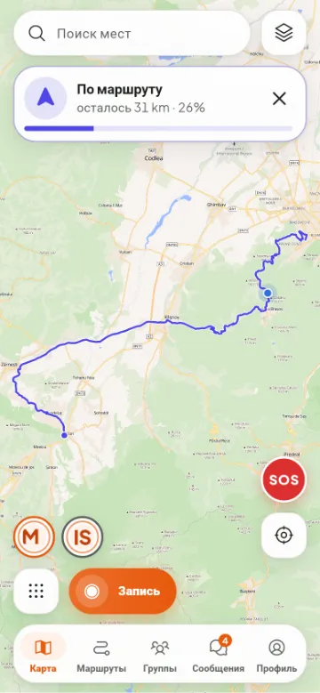 В пути: до Брана осталось 31 км