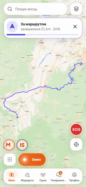У дорозі: до Брана ще 31 км